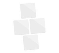 Artibetter 4 Piezas Tablero De Reflexión Acrílico Accesorios para Tableros Fotográficos Acrílico para Fondo De Joyería y Fotografía De Maquillaje