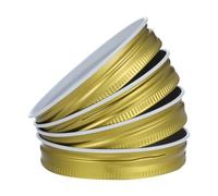 Artibetter 4 Piezas Tapa para Bebedero de Abejas de Metal, Alimentador de Agua Rápido y Práctico para Colmenas en Apicultura Color Aleatorio
