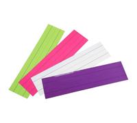 Artibetter 4 Piezas Tira Magnética de Borrado en Seco, Tira de Aprendizaje de Oraciones, 30.5x7.6cm, Resina Sintética, Reutilizable, para Profesores, Aula y Organización de Nevera