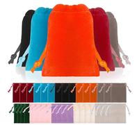 Artibetter 40 Piezas Bolsa de Obsequio Reutilizable de Terciopelo Diseño de Cordón para Joyería, Multifunción y Portátil, Adecuado para Festivales y Aniversarios,