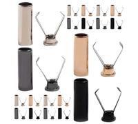 Artibetter 40 Piezas Cierres de Cordón de Metal para Hoodies y Drawstrings, Aleación Resistente Agujero de 5mm, Diseño Sofisticado para Manualidades y Uso Interior y Exterior, Paquete