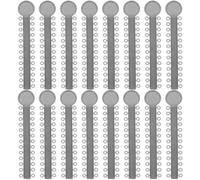 Artibetter 40 piezas de ligaduras de ligadura de ortodoncia ligaduras de ligadura dental abrazaderas de gomas elastoméricas o anillos