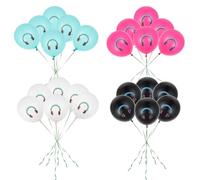 Artibetter 40 Piezas Globos Musicales de Látex para Fiestas al Aire Libre y Bares, Decoración Creativa y Ligera Diseño Delicado para Eventos y Celebraciones