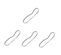 Artibetter 4piezas Correa De Repuesto Para Tocadiscos Fonógrafo De Cinturón Flexible De Goma Para Grabadoras De Vinilo Compatible Diversos Modelos Para Mejorar La Experiencia Auditiva