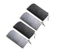 Artibetter 4piezas Estuche De Lápices Neceser Multifuncional Unidades Diseño Simple Elegante