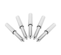 Artibetter 5 Piezas de Accesorio de Husillo para Portarrollos de Papel Higiénico Diseño de Resorte, Acabado Pulido y Material Plástico, Adecuado para Baño y Cocina