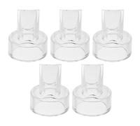 Artibetter 5 Piezas Válvula De De Pato Valvulas De Silicona Para Sacaleches Picos De Pato Para Extractor De Leche Taza De Leche Bebé Gel De Sílice Amamantamiento