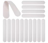 ARTIBETTER 50 almohadillas protectoras desechables para el cuello, color blanco, paquete de 50 almohadillas autoadhesivas para el cuello, se sienten frescas y secas todo el día contra el sudor y las