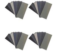 Artibetter 56 Hojas de Lija para Uso Seco y Húmedo Papel de Lija Abrasivo de 9X36 Pulgadas Kit de Lijado Granos 400-5000 Adecuado para Madera Metal y Plástico Surtido Profesional y