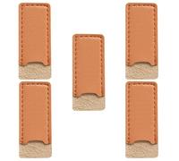 Artibetter 5piezas Funda de Cuero para Tijeras de Costura Cubierta Protectora Ligera y Duradera para Tijeras de Podar Diseño Compacto y Seguro para Manualidades