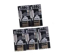 Artibetter 5piezas Módulo Transceptor Inalámbrico Nrfl Antena Comunicación Multipunto Eficiencia De Modulación Gfsk Control De Dirección y De Mbps para De Control Industrial