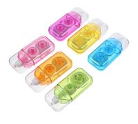 Artibetter 6 Piezas Cinta Correctora Adhesiva de Plástico para Estudiantes, Útil para Decoración Colegio, Corrige Errores Rápidamente y Cubre Áreas Eficazmente en Material Escolar