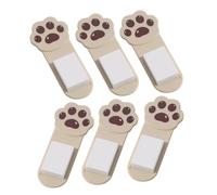 ARTIBETTER 6 piezas Elevadores Adhesivos para Tapa de Inodoro con Diseño de de Gato Accesorios para Baño sin Fácil Instalación Portátiles y Compatibles Mayoría de Tapas para Uso Familiar y