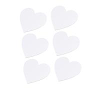 ARTIBETTER 6 Piezas Tablero de Pintura Óleo Forma Lienzo de Algodón para Artistas Paneles Prácticos y Cómodos