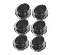 ARTIBETTER 6 Pomos de Repuesto para Tapa de Hervidor de Agua Silbato Mango Ergonómico Resistente al Calor Accesorio para Utensilios de Cocina Uso Doméstico y Oficina