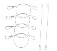 Artibetter 6piezas Acero Inoxidable Tethers Coloridos Lanyards para De Acción y Dispositivos Electrónicos