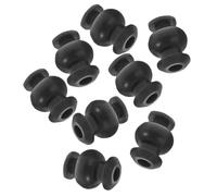 Artibetter 8 Piezas Bolas Amortiguadoras de Goma, Cuadricóptero RC | Reducción de Ruido, Reemplazo Rápido, Absorción 3d Elástica, Negro para Versiones Rc y Vuelo Estable