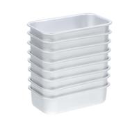 Artibetter 8 Piezas Molde para Hornear Pan A02 de Aleación de Aluminio | Cocina y Pastelería Profesional, Resistente al Calor, Práctico y Fácil de Limpiar, Uso Doméstico