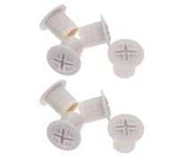 Artibetter 8 Tapones de Plástico para Tornillos de Fijación en Toboganes Infantiles de Interior, Fácil Instalación y Diseño Preciso para Seguridad Juegos