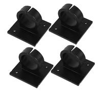 Artibetter 8piezas Soporte De Micrófono Adhesivo Clip Para Micrófono De Mano De Diseño Especial Para Personalizar Logos Fijación Segura y Estable Para Entrevistas y Eventos