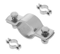 Artibetter Abrazadera de Tubo Soporte Ajustable para Silla de Oficina de Anillo Dividido de Acero Inoxidable y Protector Estable Pack de 3 Piezas para Cilindro de Gas