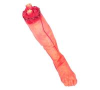 Artibetter Accesorio de Broma Halloween Parte del Cuerpo Rota Falsa de Vinilo y Algodón PP para Ambiente Aterrador en Casas Encantadas y Almacenes