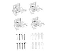 Artibetter Accesorios para Cortinas con Código Spider para Instalación Riel Soportes para Persianas Venecianas Fijación Pared o Techo Uso Hogar y Oficina