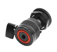 Artibetter Adaptador De Cabezal para Trípode Accesorio De Cámara De Grados Soporte De Luz De Relleno Compatible Cámaras y Micrófonos Diseño Ligero y Práctico