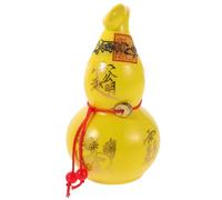 Artibetter Adorno de Cerámica Feng Shui Calabaza Wu Lou 2026 Estatua Decorativa China Amuleto de Escritorio para Suerte y Prosperidad en Sala de Estar o Despacho