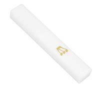 Artibetter Adorno Judío para Puerta En Resina Negra Minimalista, Resistente Al Agua para Uso En Interiores y Exteriores, Guía y Accesorios para Instalación