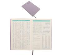 ARTIBETTER Agenda Diaria 2026 Portátil en Color Púrpura Planificador de Vida Calendario Anual Cuaderno de Planificación Semanal y Diario para Organización Personal y Profesional