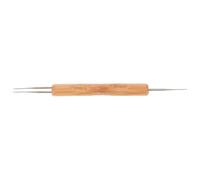 Artibetter Aguja de Crochet para Rastas 0,5 Mm Herramienta para Tejer Cabello Gancho Doble y Sencillo, Accesorio Portátil para Trenzas Tejidas, Adecuado para Mantenimiento de Extensiones