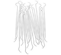 Artibetter Agujas de Crochet de Doble Punta Resistentes y Fáciles de Usar 20 para Abalorios, Material Plástico y Metal para Manualidades y Creación de Bisutería