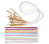 Artibetter Agujas de Crochet para Tejer Kit de Herramientas de Crochet Herramientas de Tejer para Principiantes Mango de Aguja