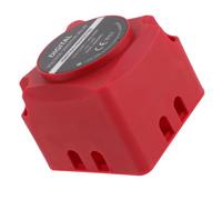 Artibetter Aislador de Batería Dual 24v 140a para Caravana, Relé Separador Automático, Protección contra Cortocircuitos, Rojo, Fibra de Vidrio y Nylon, Bornes M6, para Sistemas Eléctricos