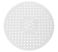 Artibetter Alfombrilla Redonda de Goma para Secar Platos y Proteger Fregadero en Cocina, Esterilla Plegable de Color Claro para Escurrir Vajilla y Evitar Salpicaduras