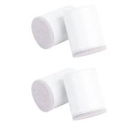 Artibetter Almohadillas Elevadoras para Muebles 40x52 Mm, Antideslizantes y Resistentes al Desgaste, Protectores de Patas para Mesas, Sofás y Camas, 4 Unidades de Color Claro para Protección