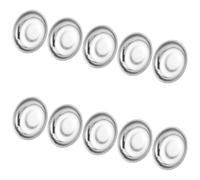 ARTIBETTER Alta Resistencia Térmica para Pellets de Humo de Acero Inoxidable 10 Placas y Diseño Compacto para Producciones Escénicas y Sesiones Fotográficas