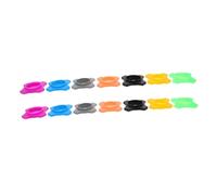 Artibetter Anillos de Silicona Antideslizantes 20 para Micrófono Inalámbrico Color Aleatorio Protección Anti-roll para Micrófonos en Salas de Conferencia y Fiestas