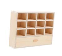 Artibetter Armario Miniatura Realista Mini Contenedores Muebles De Cocina para Casa De Muñecas