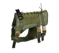 ARTIBETTER Arnés Táctico para Perro Pastor Alemán Grande Chaleco de Oxford Resistente Accesorio Funcional para Entrenamiento y Paseos Diseño Ergonómico Fácil de Usar