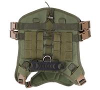 ARTIBETTER Arnés Tipo Chaleco para Perro Arnés para Perros Tela Oxford Verde Fácil de Poner y Quitar para Paseo Diario y Exterior y Gatos 10-20kg 20-30kg 30-45kg Color Color Aleatorio