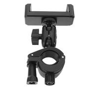 Artibetter Atril Trompeta Clip de Montaje para Teléfono de Plástico Negro, Soporte para Teléfono Ajustable 360° Adecuado para Práctica en Casa y Conciertos al Aire Libre