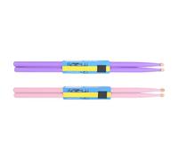 Artibetter Baquetas de Arce 2 Pares para Instrumentos de Percusión Ligeros Buen Sentido de Gravedad, Ideales para Práctica de Batería y Estudiantes