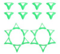 Artibetter Base Triangular Colorida de Plástico para Soporte de Rompecabezas 3D 20 Piezas, Trípode para Exhibición de Cubo en Escritorio, Diseño Simple y Funcional