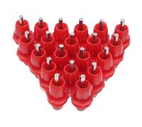 ARTIBETTER Bebedero De Tetina para Pollos 20 Piezas, Sistema Automático Ahorro De Agua, Compatible Pollos Grandes y Pequeños para Uso En Granjas