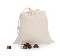 Artibetter Bolsa de Algodón Grande 28X43 CM Cordón 2 Unidades Reutilizable para Almacenamiento de Harina y Arroz Ecológica para Uso Diario y Compras Hogar