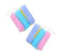 Artibetter Bolsa de Jabón Espuma 10 Unidades Color Aleatorio, Malla para Ducha, Accesorio para Limpieza y Masaje, Bolsa Neta para Jabones Artesanales y Cosméticos