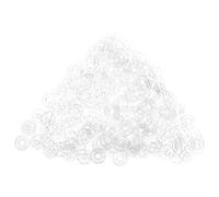 Artibetter Botones de Presión Invisibles Transparentes 20 Mm para Coser, 100 Unidades para Camisas y Abrigos, Broches Ocultos para Manualidades y Confección de Ropa