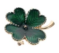 Artibetter Broche Accesorio Decorativo Elegante Día de San de Verde Vintage de Aleación para Mujer y Uso Diario